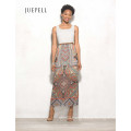 Print Chiffon Africa Womenn Long Dress